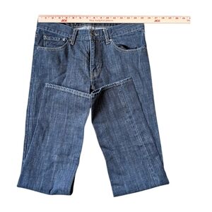 Armani Exchange Straight-Leg Blue Denim Jeans